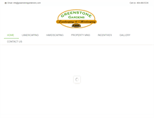 Tablet Screenshot of greenstonegardensinc.com